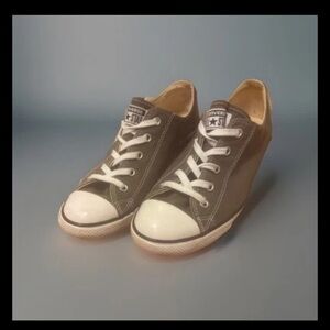 Converse Gray Low-Top Sneakers